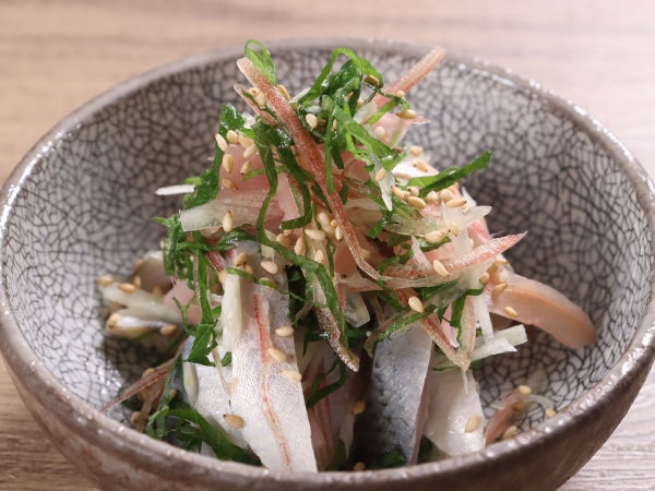 こはだのガリ薬味和え